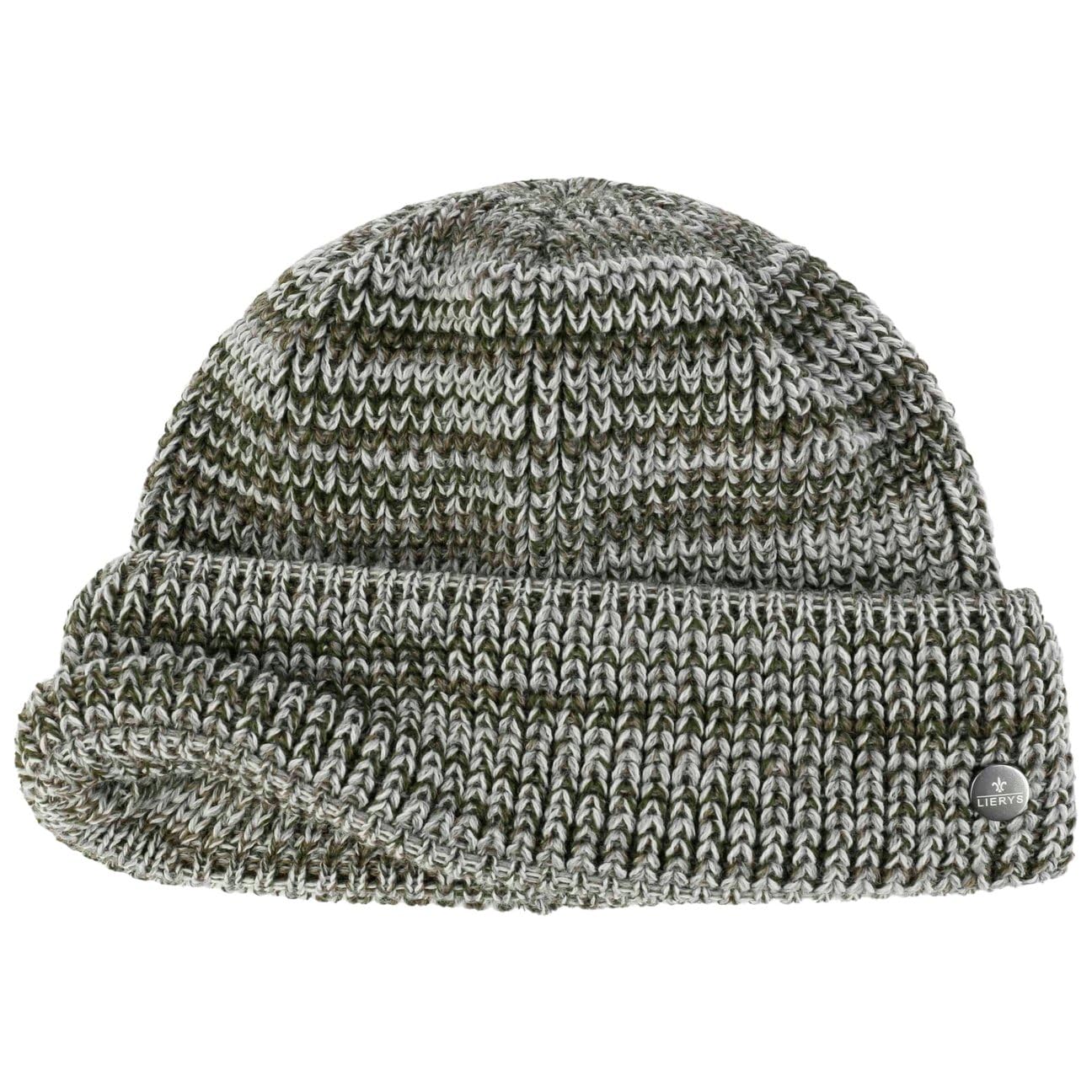Lierys Bonnet Docker GOTS Merinos Chine Multicolore Fabrique en Allemagne Homme Automne Hiver