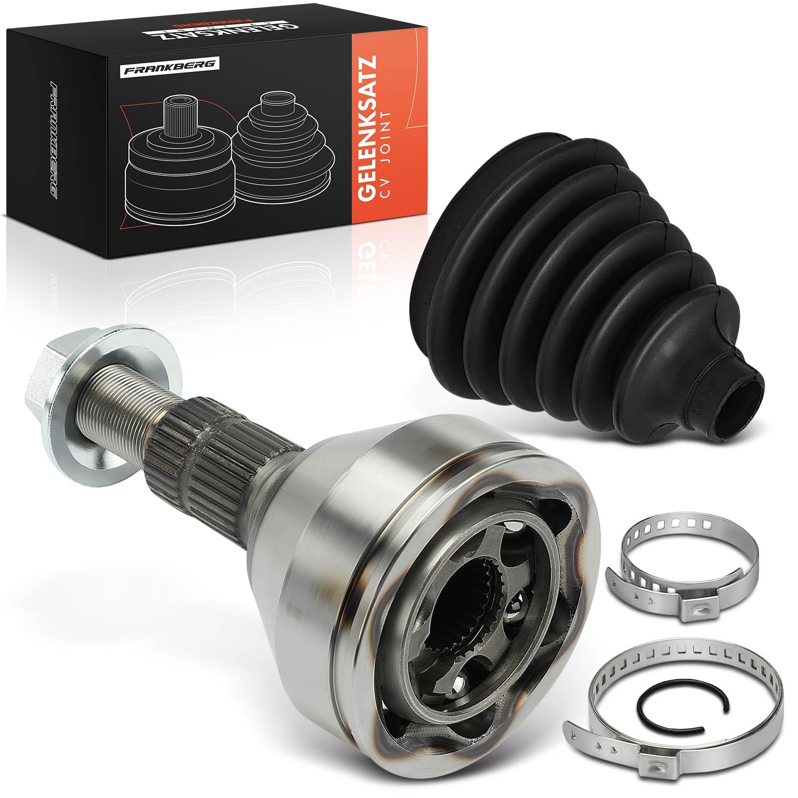 Frankberg Kit junta homocinética del lado la rueda delantera 71740557 | Compatible con: 9-3 Convertible YS3F, Croma 194, Vectra C Z02, 9-3 D75 D79 E79 YS3F, Signum Z03, 9-3 Familiar E50