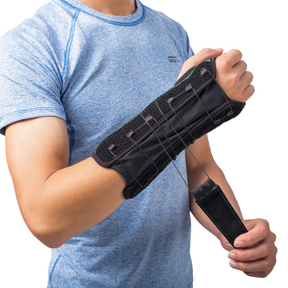 Generic Pull String Wrist Palm Hand Support Splint Wrap Brace Strap