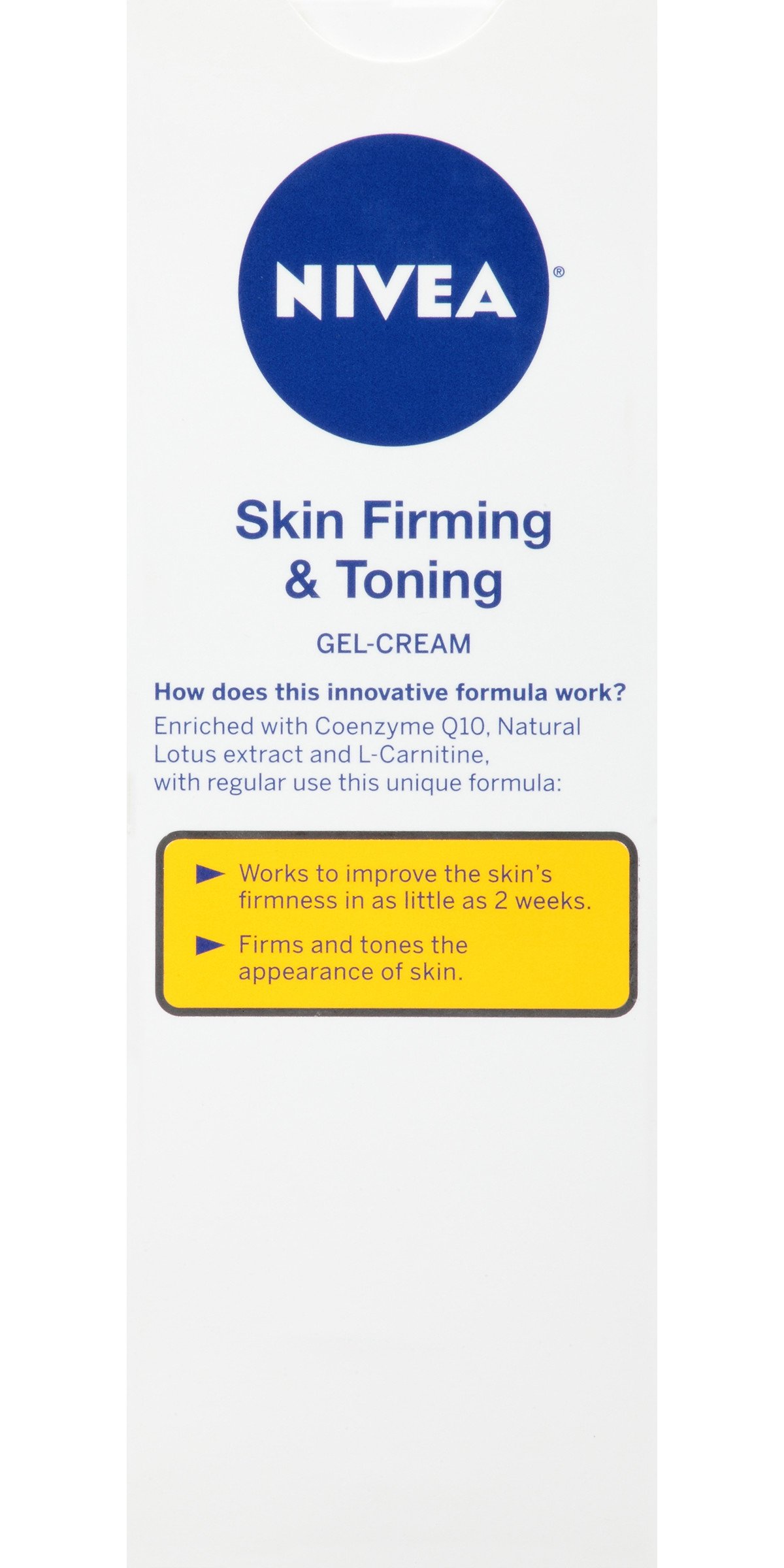 nivea skin firming & toning gel-cream with q10 + l-carnitine Amazon.com : NIVEA Skin Firming & Toning Body Gel-Cream - With Q10 For  Normal Skin