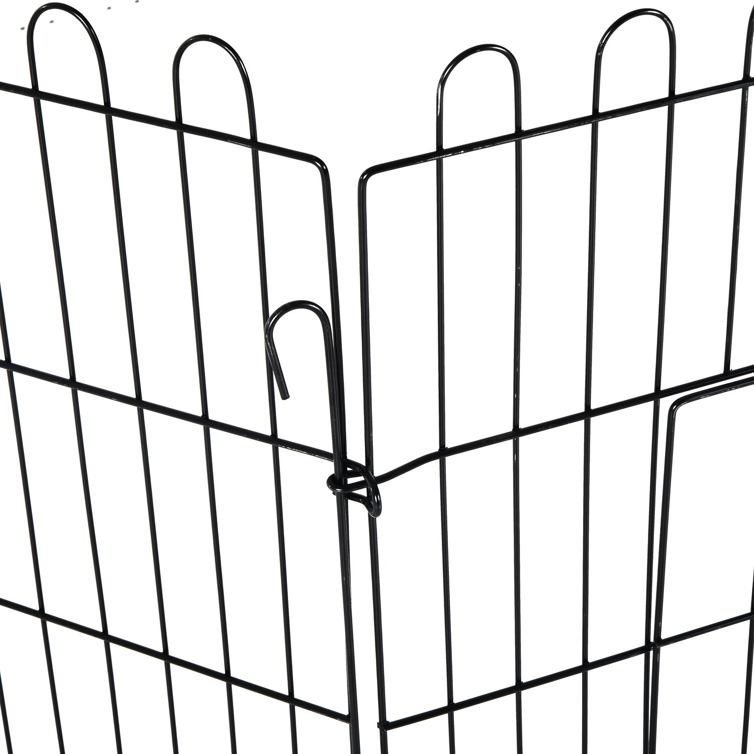 PawHut® Welpenauslauf Welpenzaun Laufstall Freilaufgehege Welpengitter 5 Maßen: Maße: 71x61cm