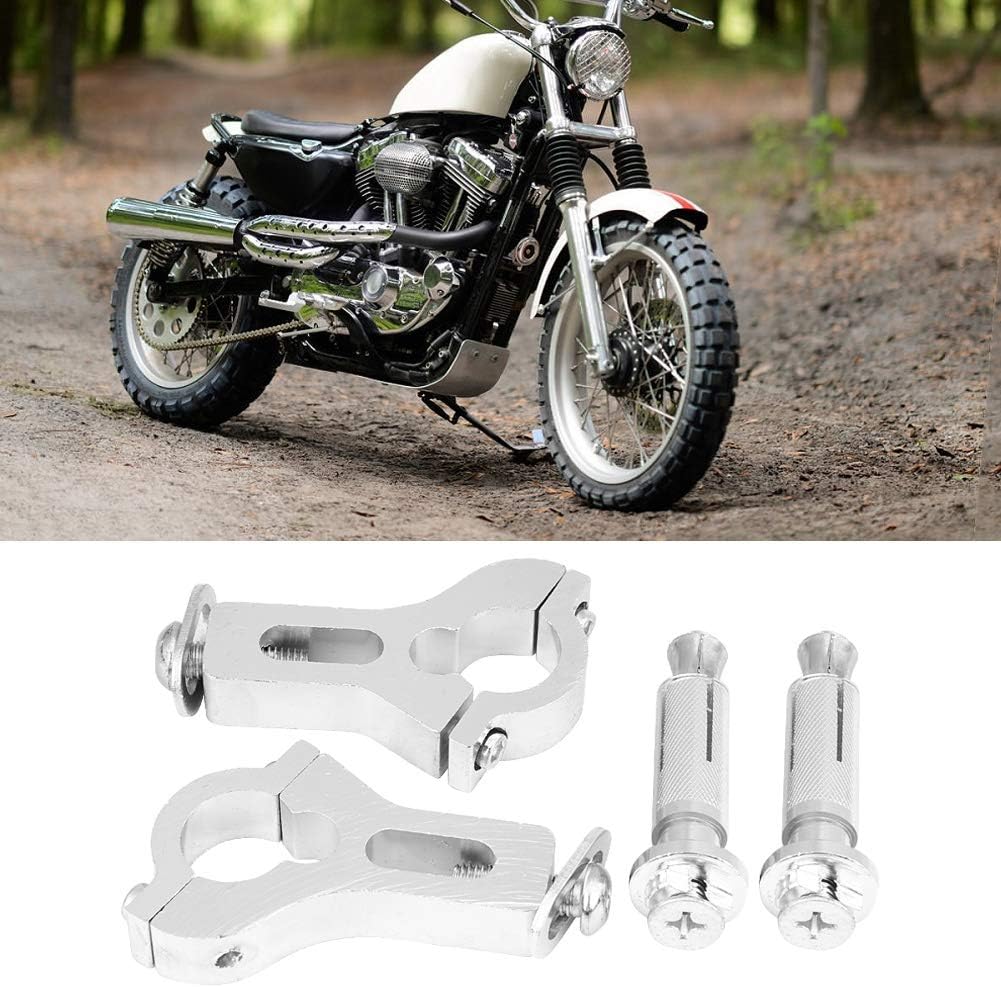 Handguards Clamp Mount, 22mm Alloy Motorcycle Hand Guard Handguards Fat Clamp Mounting Kit Motorbike Component