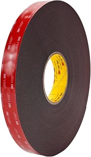 3M VHB Heavy Duty Mounting Tape 5952, 0.75" width x 5yd length (1 Roll)