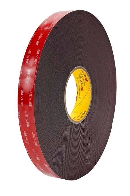 3m 0 25 5 5952 Vhb Heavy Duty Mounting Tape 5952 0 25 Width X 5yd Length 1 Roll Industrial Scientific Amazon Com