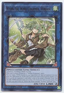 Wynn The Wind Charmer, Verdant - MGED-EN120 - Rare - 1st Edition