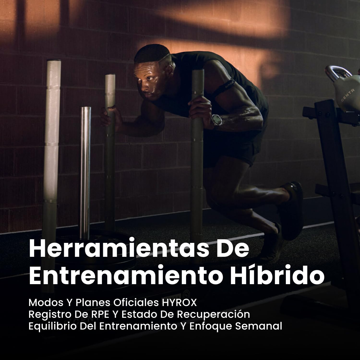 Amazfit Balance 3 Reloj Inteligente GPS 48mm, Pantalla AMOLED 1,5" Cristal Zafiro, NFC, batería de 21 días, Linterna, 64 GB de Almacenamiento, mapas, HYROX, para Android e iPhone, Acero Inoxidable