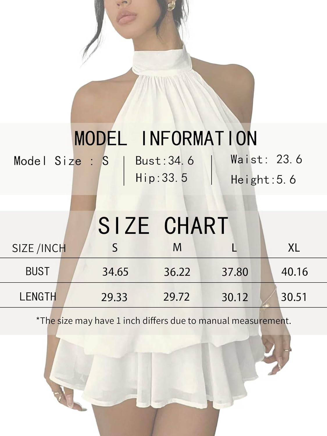 Party Dress for Women Premium Feel Ruffled Bubble Dress Self-Tie Strap Sexy Sleeveless Backless Fitted Mini Dress - Image 6