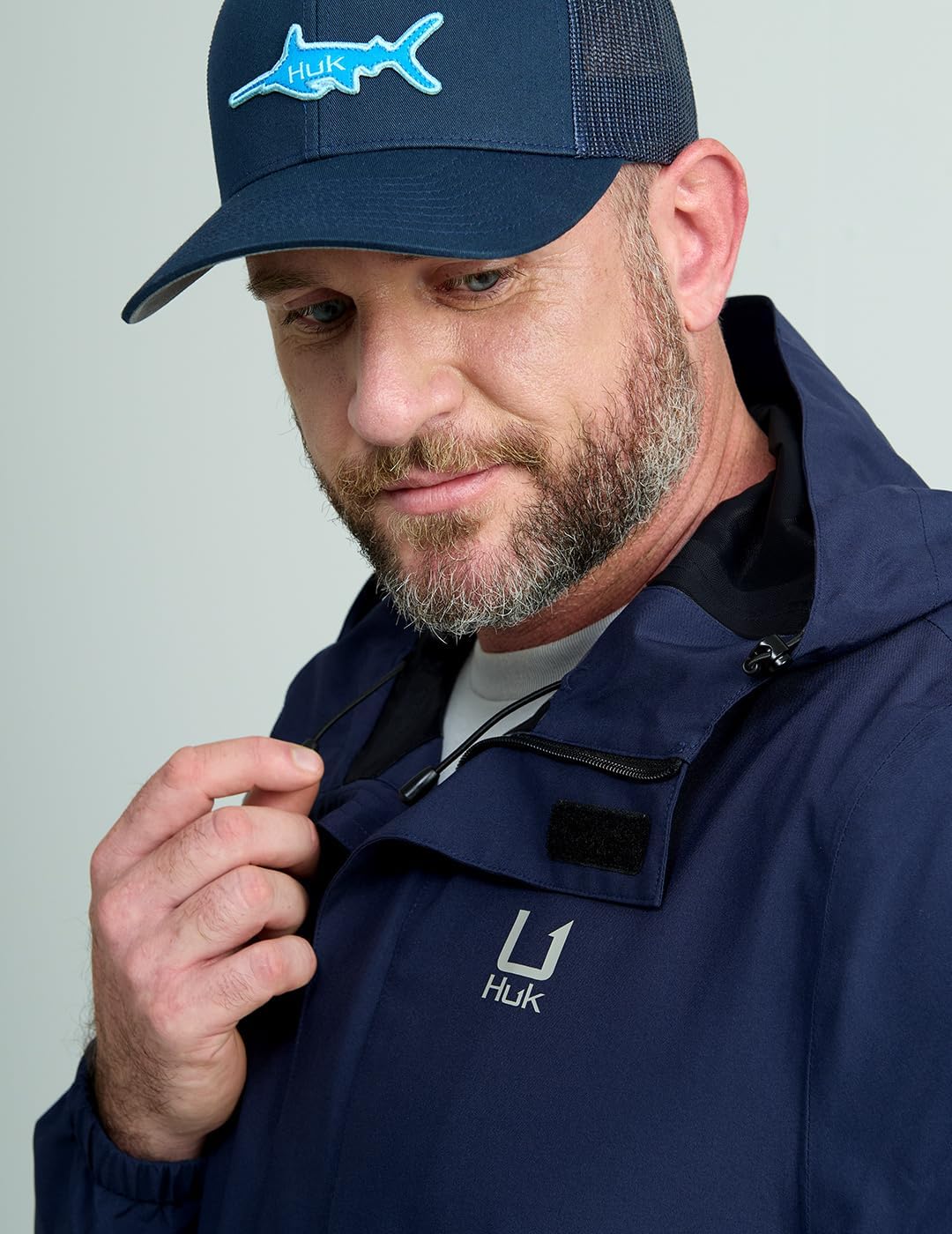 HUK - Men's Storm Jacket, Heavy Duty Fishing Rain Coat