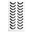 FARRED Cat Eye Lashes Natural False Eyelashes Wispy Eye Lash Fluffy Wispies Eyelash Natural Look 10 Pairs Clear Band Fake Lashes Pack Volume Mink Lash Strips Pestaas (Z06|8-14MM)