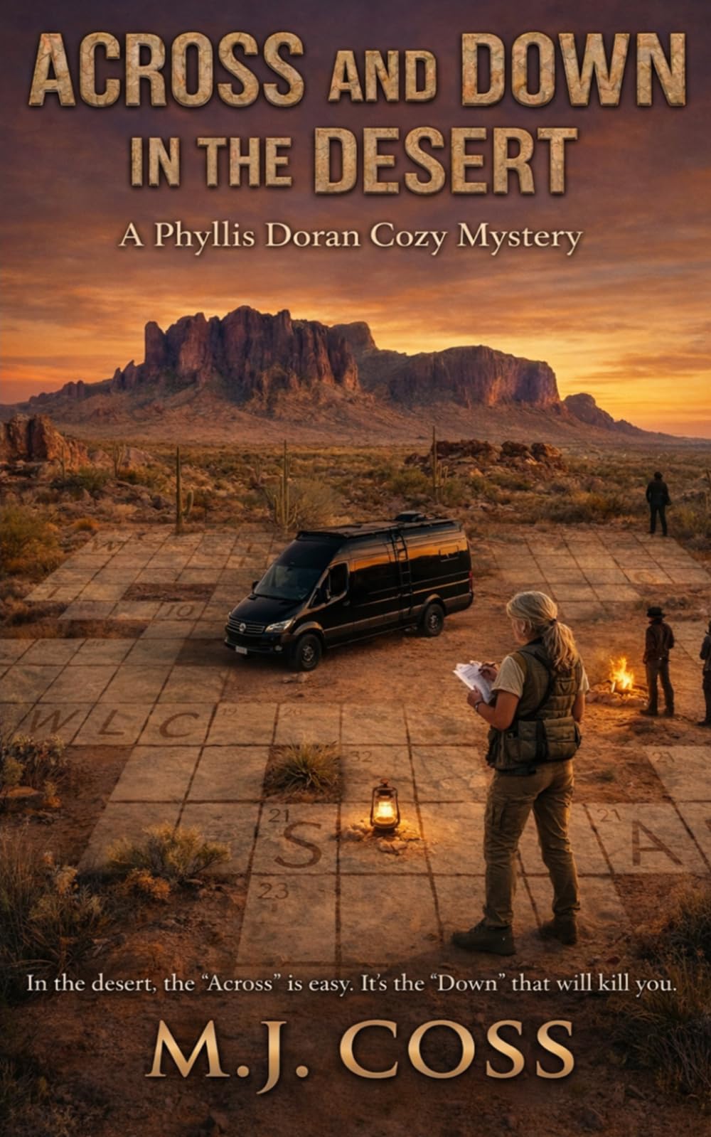 ACROSS AND DOWN IN THE DESERT: A Phyllis Doran Cozy Mystery