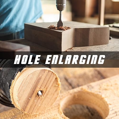 Vista 8 de COMOWARE Juego de brocas de 246 piezas para taladro inalámbrico, juego de brocas para madera, metal, mampostería, cemento y puntas de destornillador