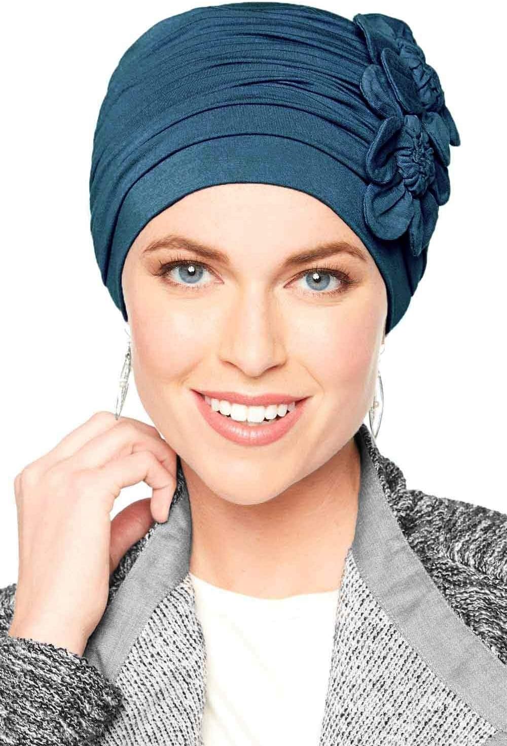 Cardani Flapper Turban - Vintage Flapper Hat in Soft Viscose from Bamboo