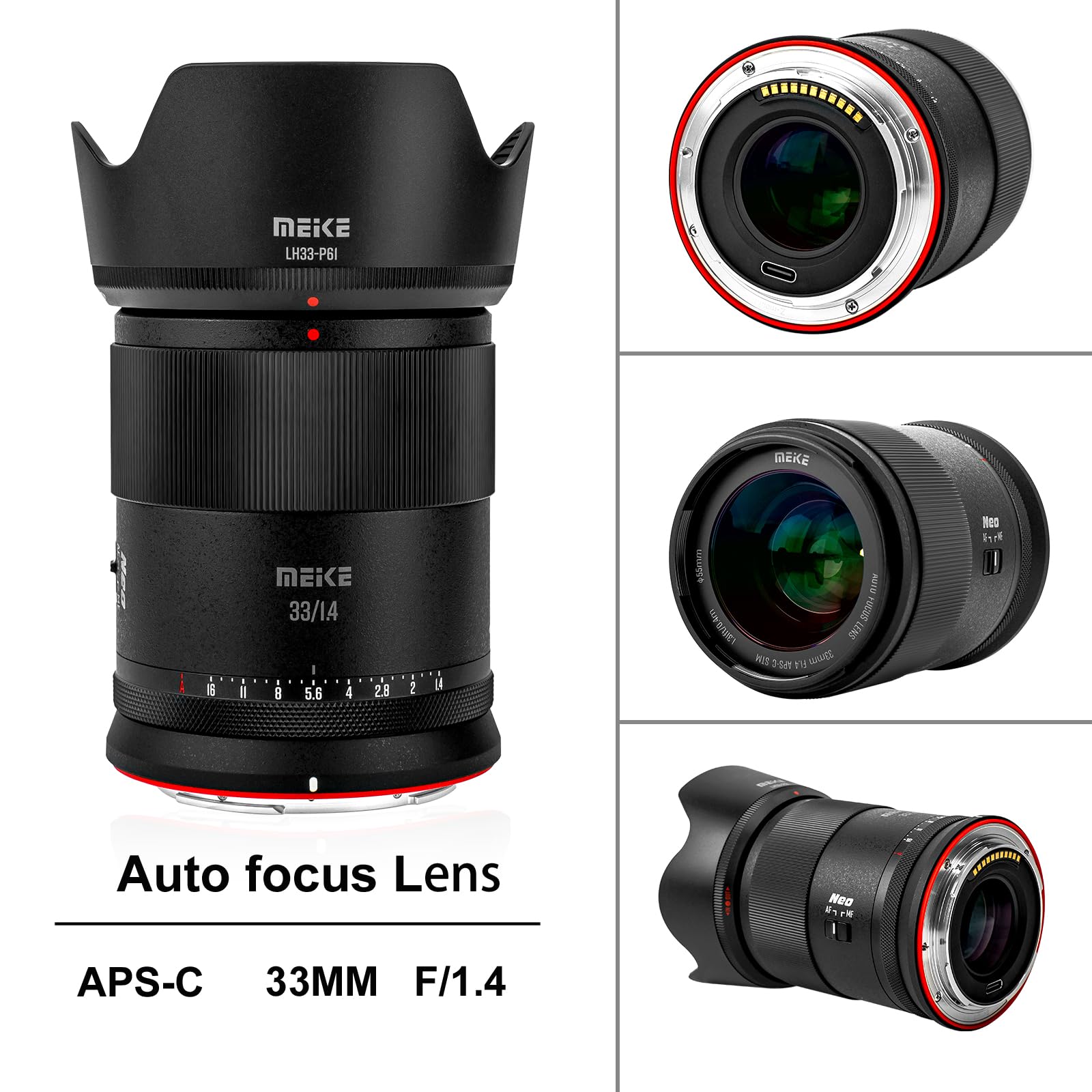 Meike 33 mm F1.4 ampia apertura APS-C telaio AF STM (motore passo-passo) autofocus fix obiettivi ritratto Z Mount telecamere mirrorless Z5 Z6 Z7 Z9 Z30 Z50 Z fc