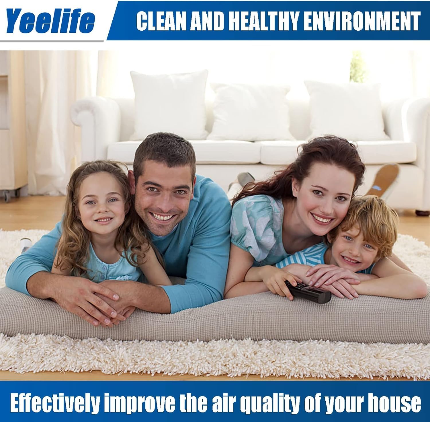 6 Pack HWF65 Humidifier Filter Compatible with Holmes Humidifier Filter, Replacement Humidifier Filter C, HWF65PDQ-U