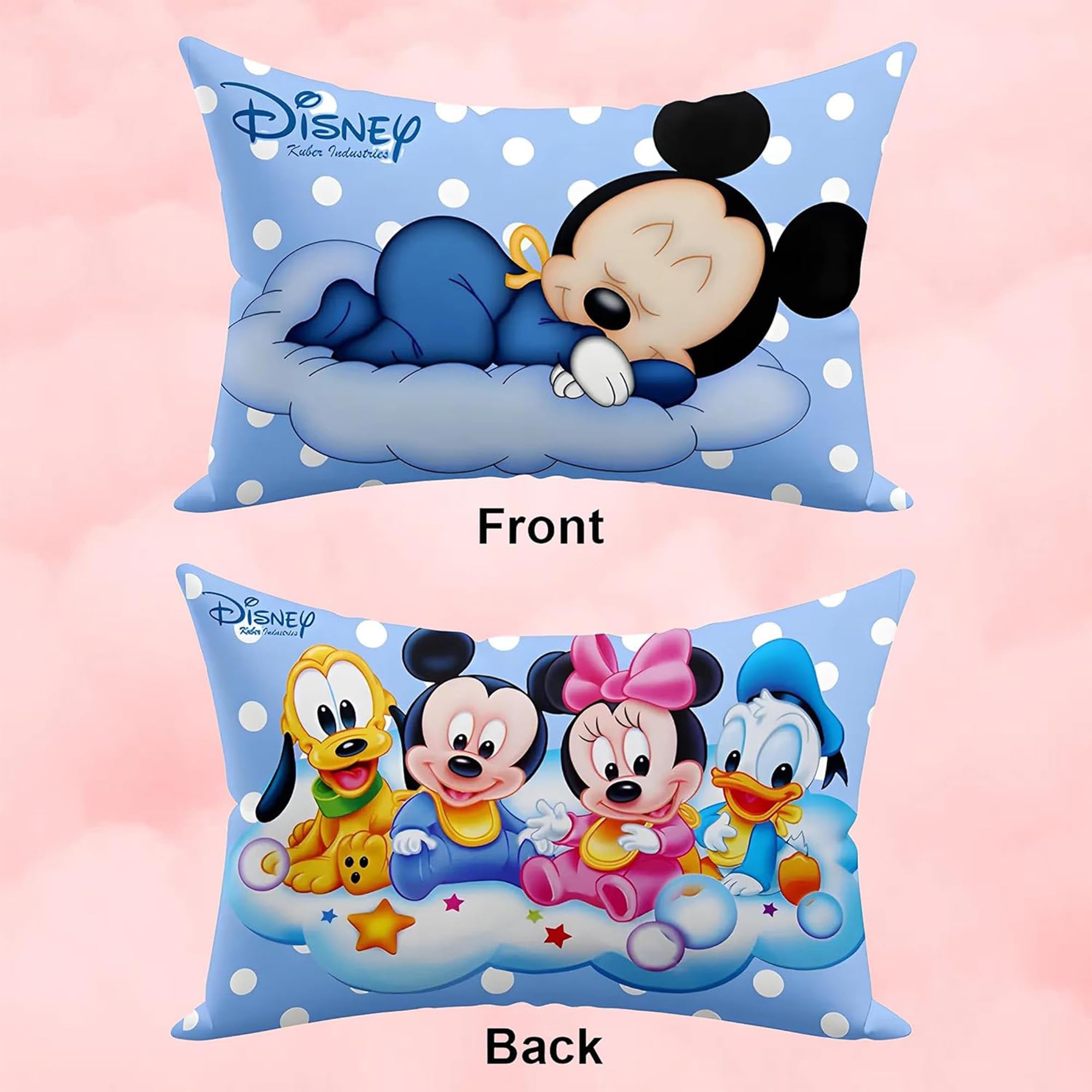 MOUSE＆MORE DISNEY MICKEY SOFT PILLOW Buy Kuber Industries Kid's Disney Mickey Team Pillow for Sleeping
