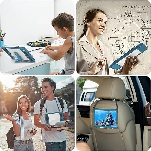 Miniatura 6 de MRUOZRUI Funda impermeable para mesa compatible con iPad (A16) 11 202510 generación de 10.9 pulgadas, a prueba de golpes y caídas, cobertura