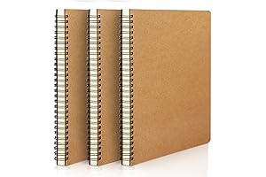 EUSOAR College Ruled Spiral Notebook: Practical and Portable Journal for Students and Professionals