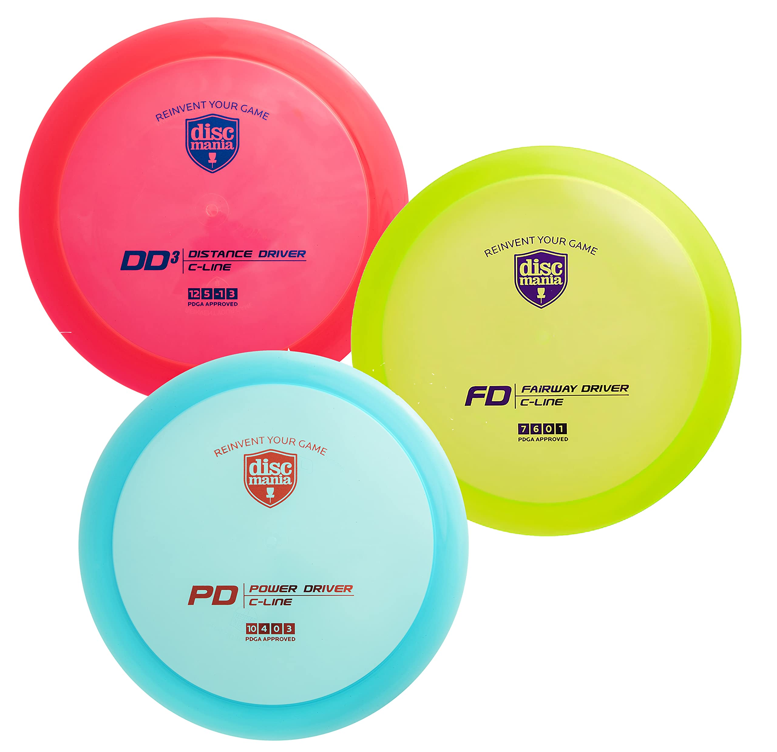 Amazon.com : Discmania Originals C-Line Disc Golf Driver Set – FD
