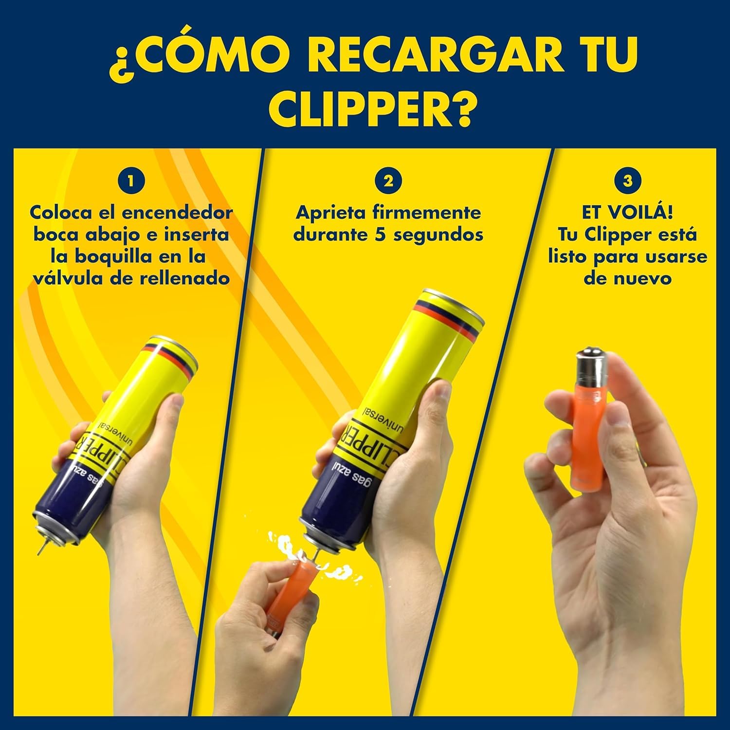 HIBRON Clipper Encendedores Recargables, Colores Surtidos, Paquete de 24, Diseño Clásico (24 mecheros, 24.0, Unidad)