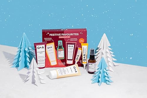 Miniatura 5 de Set de regalo Festive Favourites que contiene un hidratante de ácido hialurónico (2.5 fl oz), un limpiador en crema de leche de avena (2.5 fl oz),