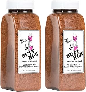 Bad Byron's Butt Rub Seasoning, 26 oz– All-Purpose BBQ Dry Rub for Pork, Chicken, Beef & More – Gluten-Free, No MSG [Pack of 2]