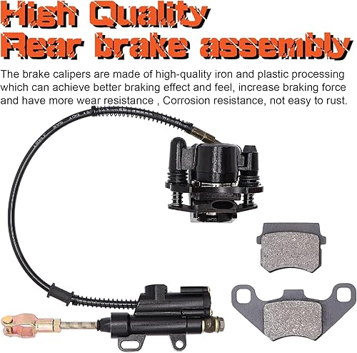 Miniatura 4 de Pinza de cilindro maestro de freno trasero para 50-125cc chino TaoTao Peace Motorsports Quad Coolster 3050HD ATV cuatro ruedas