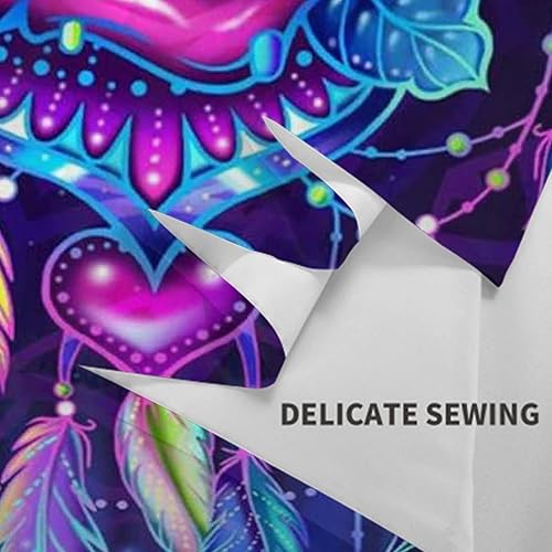 Miniatura 6 de Tapiz mandala hippie bohemio para colgar en la pared, diseño de flores negras, fantasía, rosa, atrapasueños, tapiz para colgar en la pared, póster