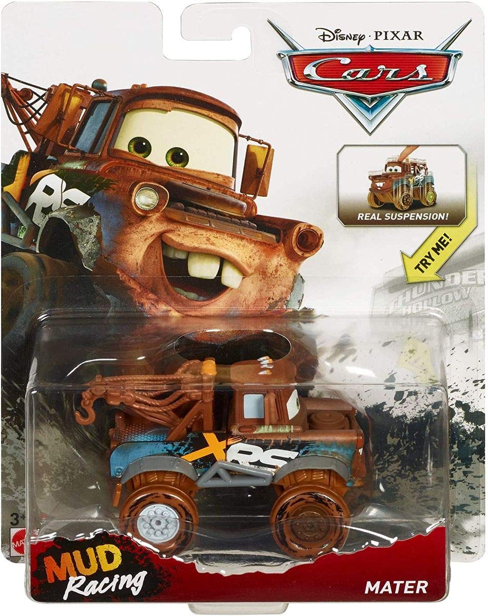 Disney Cars XRS Mud Racing Cricchetto, Veicolo Die-cast, Giocattolo per Bambini 3+ Anni, GBJ47