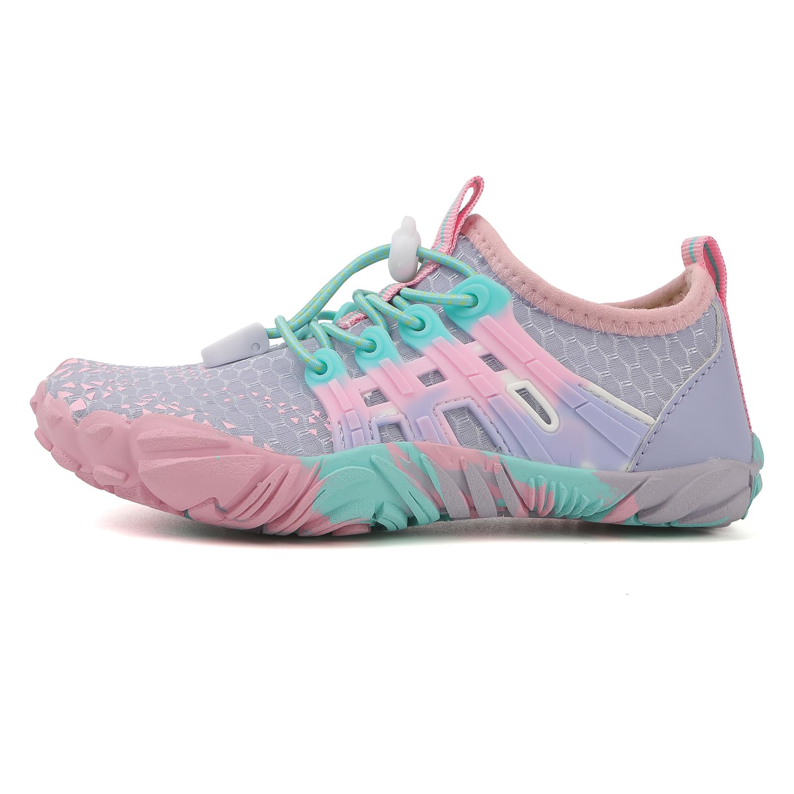 AONEGOLD Zapatos de Agua Niños Niña Barefoot Zapatillas Verano Secado Rápido Respirable Escarpines Antideslizante Piscina Playa Calzado Descalzos