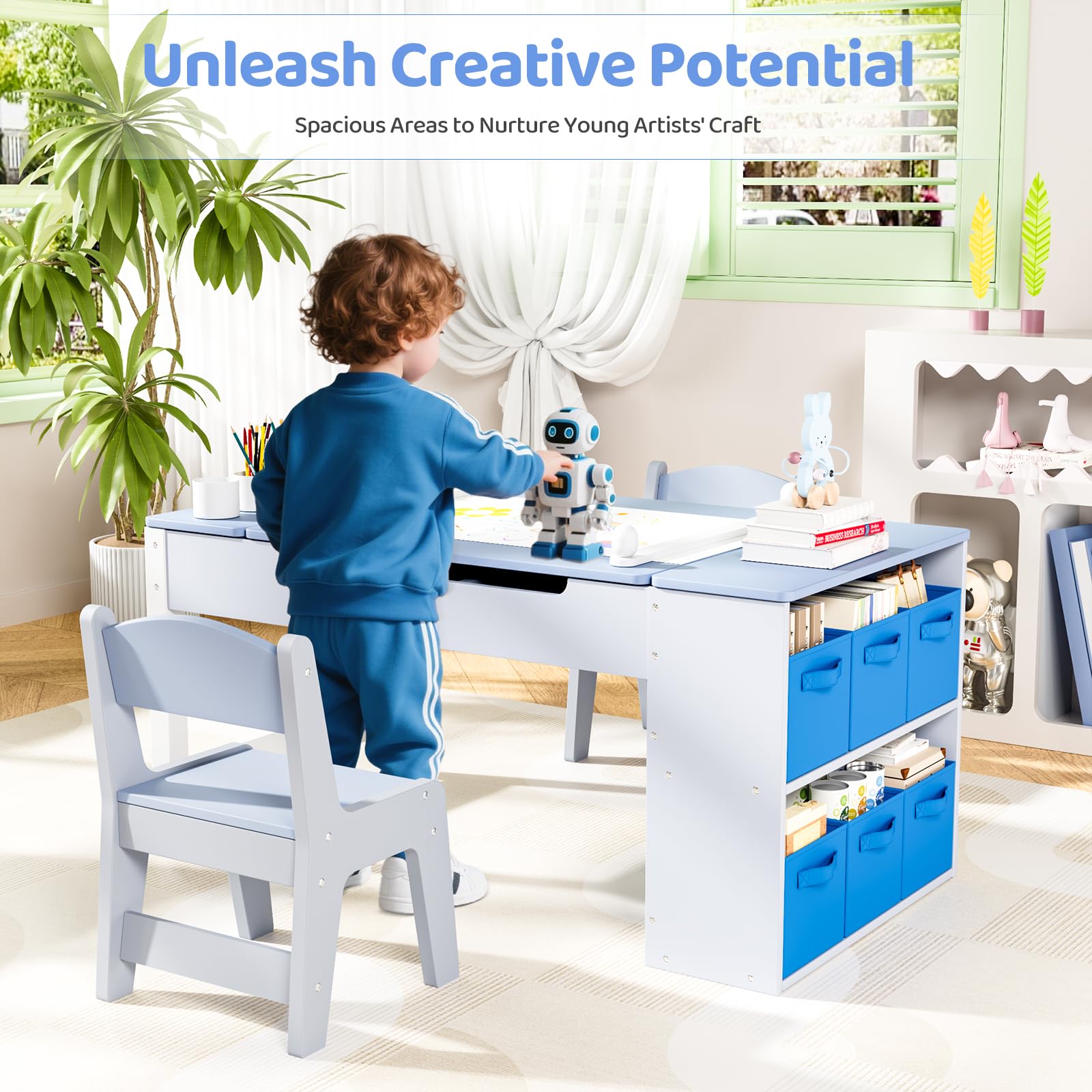 Vind kinder knutseltafel op - maart 2026