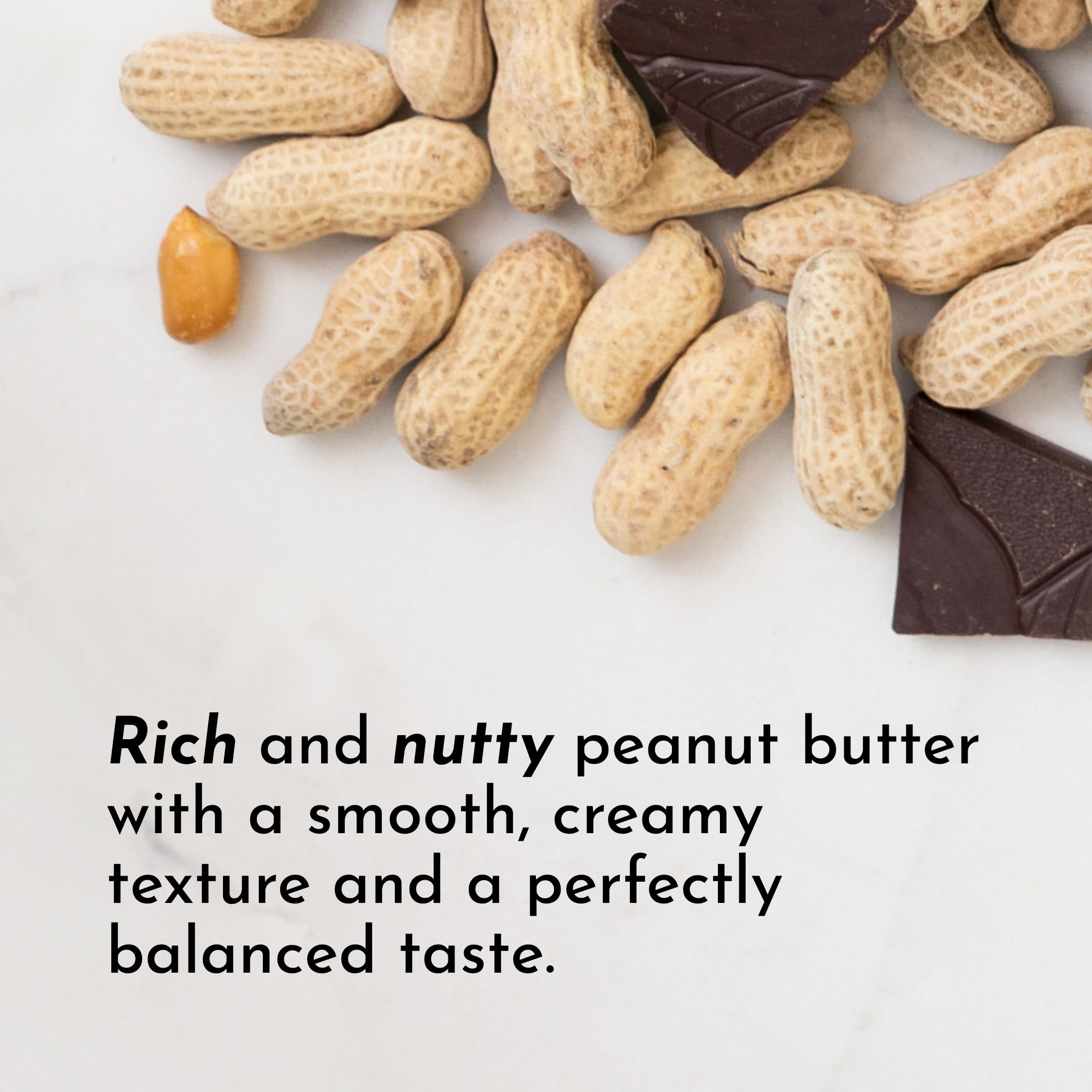 JUST INGREDIENTS Peanut Butter Choc Protein Powder - Whey Protein - 15 Serv — Amazon image 5
