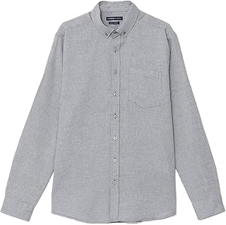 LC WAIKIKI Man Regular Fit Long Sleeve Dobby Fabric Shirt