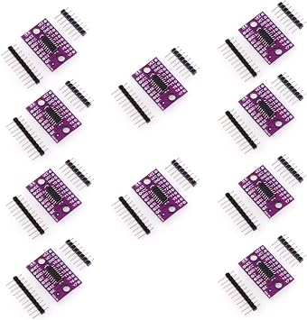 10 Pcs HC4051 74HC4051 8-Channel-Mux Analog Multiplexer Selector Module Distributor Resolver CJMCU-4051 Module for Raspberry Pi