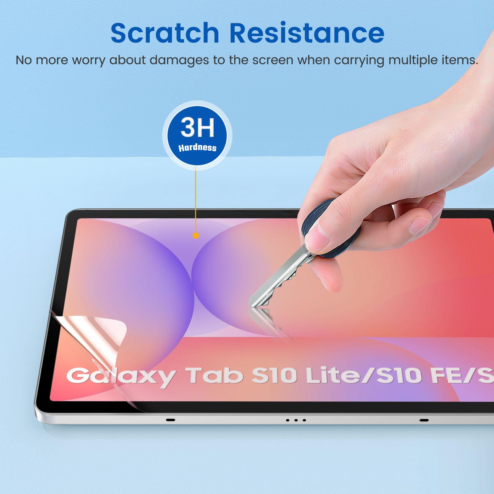 MoKo 2 Pezzi Pellicola Protettiva Paperlike Antiriflesso per Samsung Galaxy Tab S11 S10 Lite S10 FE S9 FE S9 S8 S7