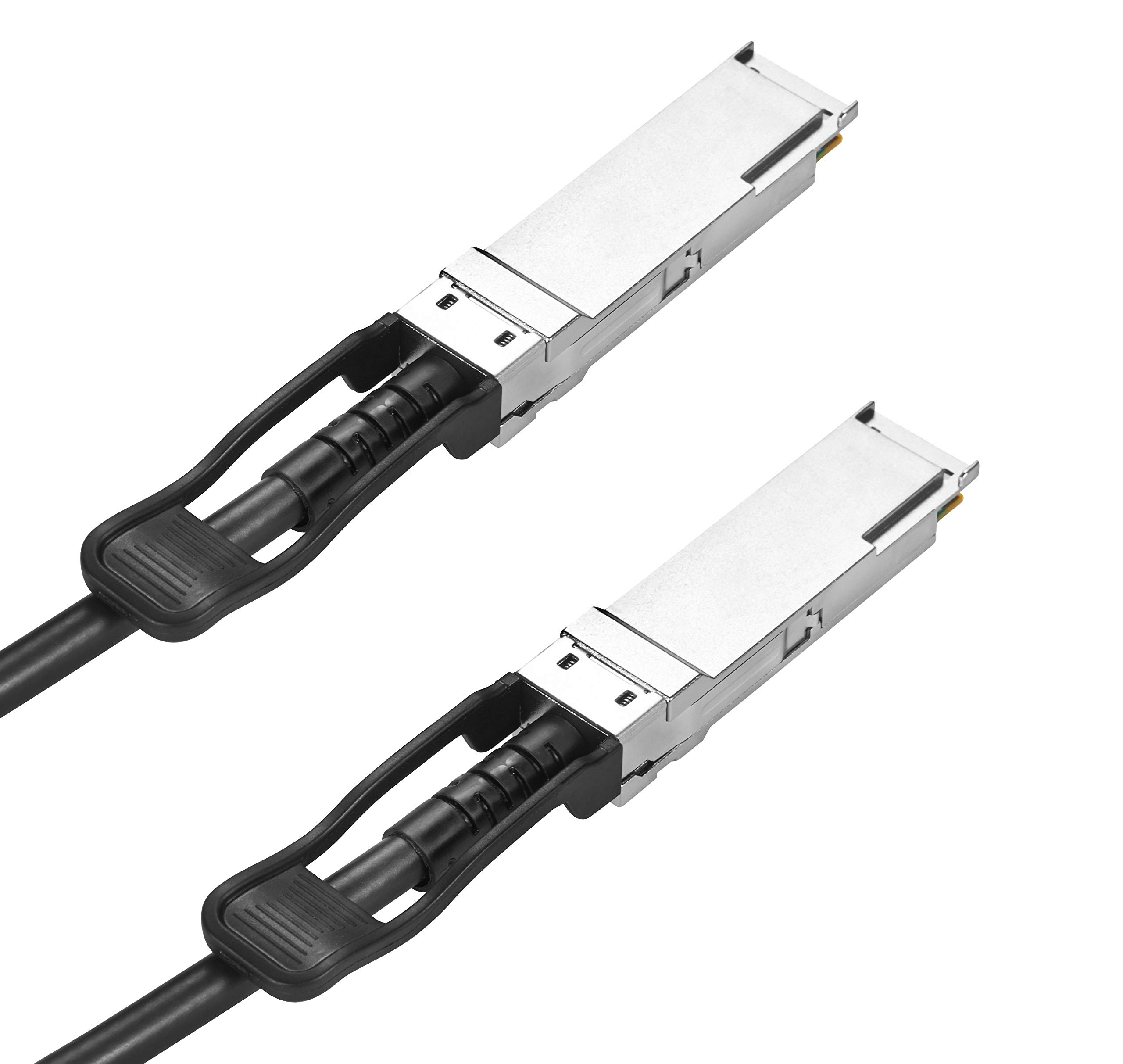 Kabel DAC 40G QSFP+ | 40GBASE-CR4 Twinax pasywny bezpośredni kabel miedziany QSFP+ do Dell Force10 CBL-QSFP-40GE-PASS-3M, QSFP+ do QSFP+, kabel Twinax, 3 metry (3 m)