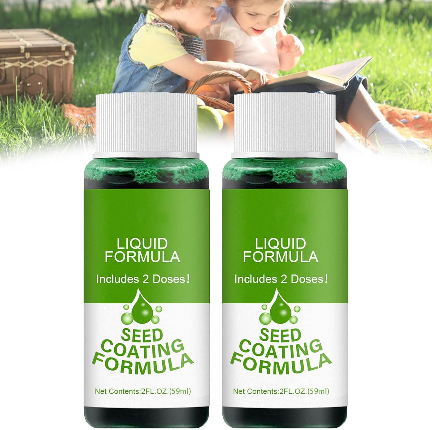 NNBWLMAEE Liquid Seeding Grass Lawn Green Spray, Liquid Grass Seed