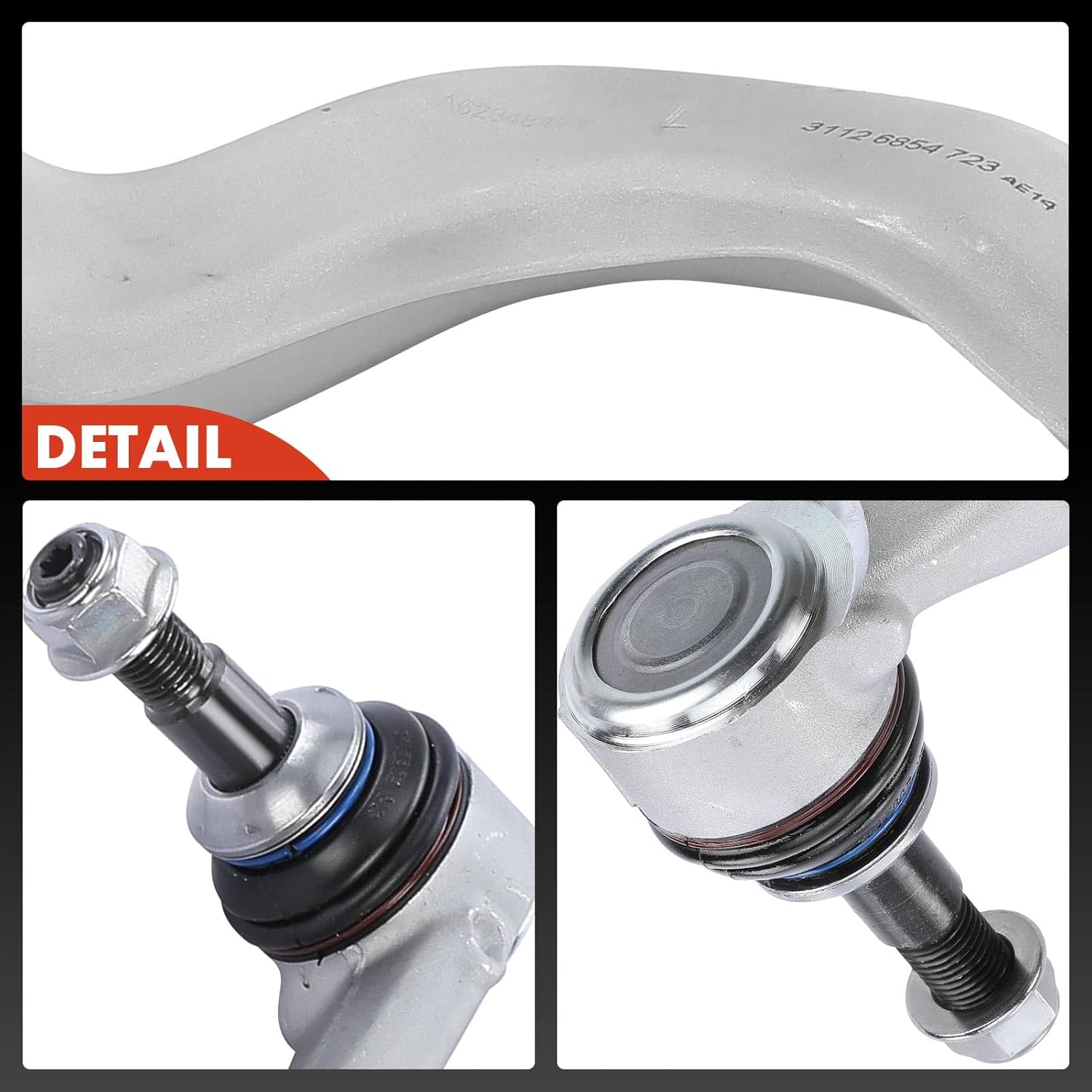 A-Premium 2 x Front Forward Lower Control Arm - Compatible with BMW 2013-2019 320i, 328d, 328i, 335i, 340i, 328i GT, 428i, 430i, 228i xDrive