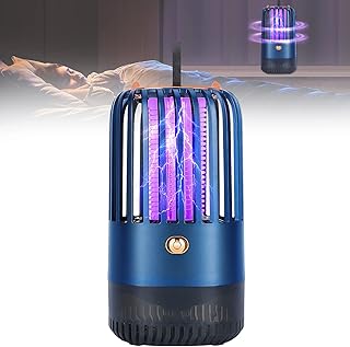 YOZREO Bug Zapper Indoor Mosquito Zapper Outdoor Electric Mosquito Killer Lamp with USB Power UV Light Fan,Flying Insect Trap Killer for Home Gnat,Drain Flies,Mosquito Bug Efficient Night Light