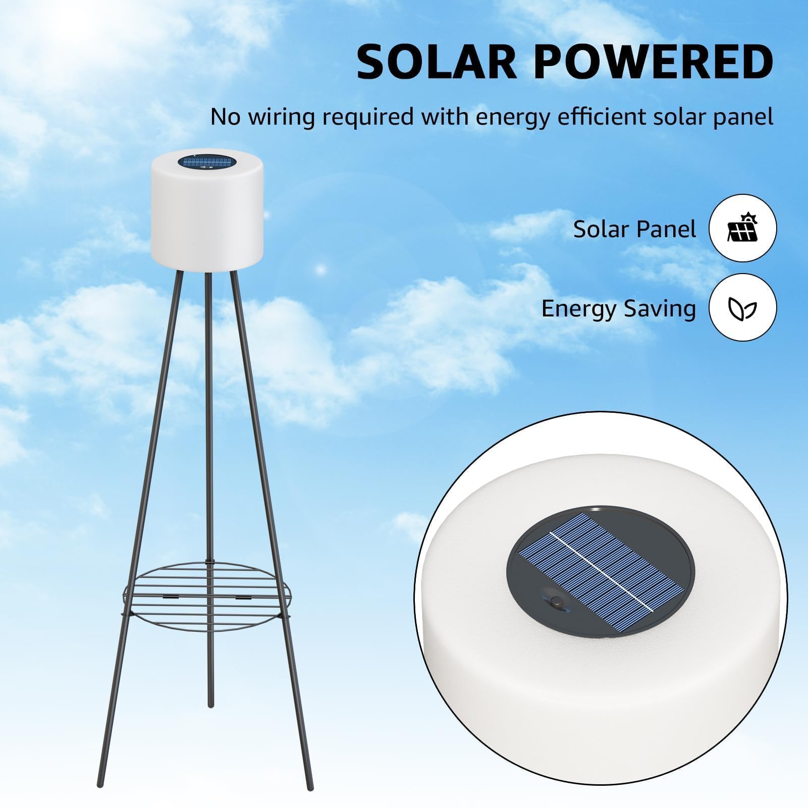 2 Pack Solar Outdoor Wall Lights With Motion Sensor 3-Mode Motion Outdoor Sconces 3000K 500LM