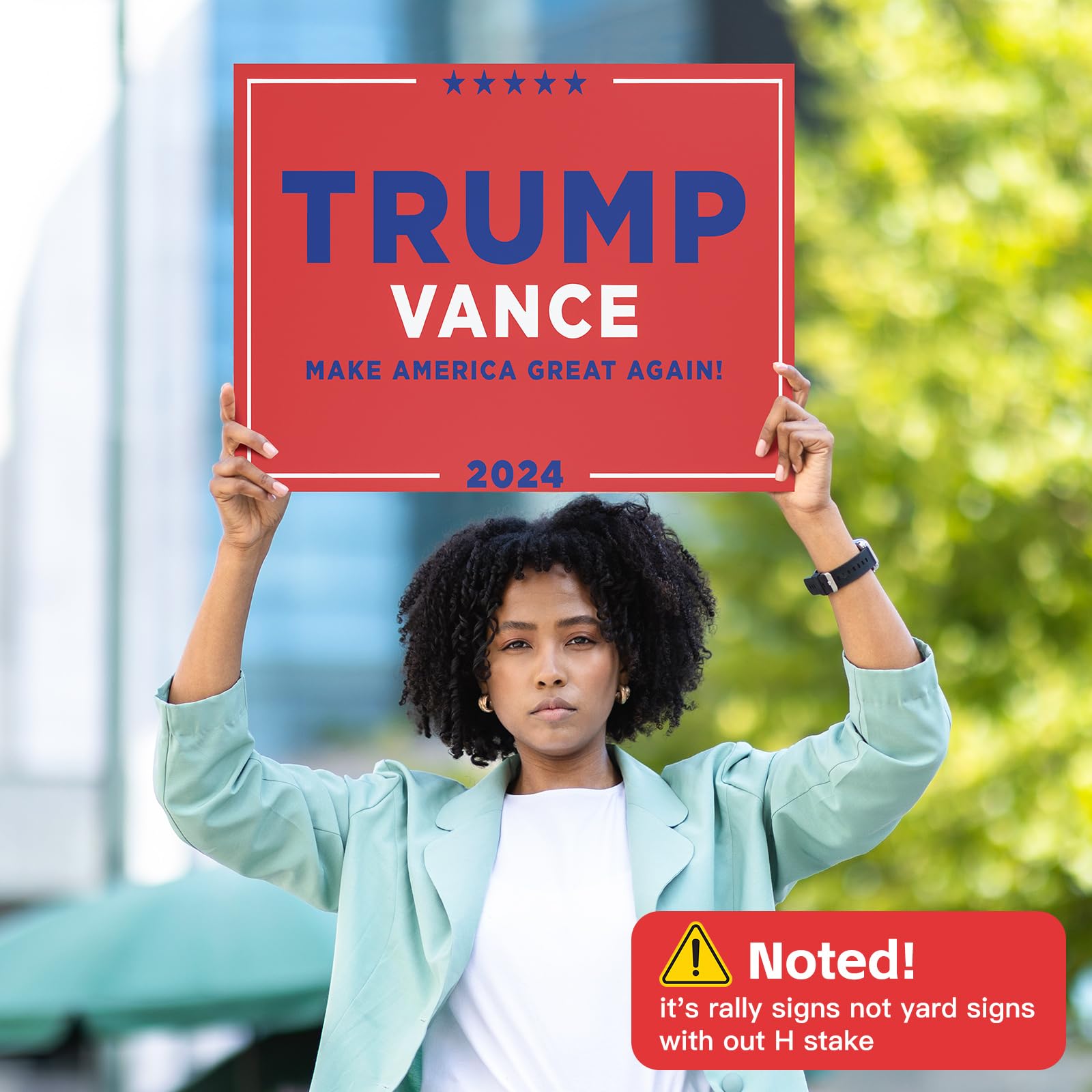 Donald Trump 2024 Take America Back - Taza De Café Negra De - Foto 13