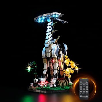 BrickSoul بقيادة ضوء كيت ل ليغو 76989، متوافق مع الأفق المحرمة WestTallneck بناء مجموعة ليغو الخفيفة كيت، تضيء ليغو Tallneck - لا ليغو كتل مجموعة RC الإصدار