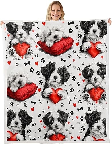 Miniatura 22 de Manta de vellón con diseño de animales de dibujos animados, diseño de madera de girasol amarillo, para cama, sofá, decoración de habitación de niños