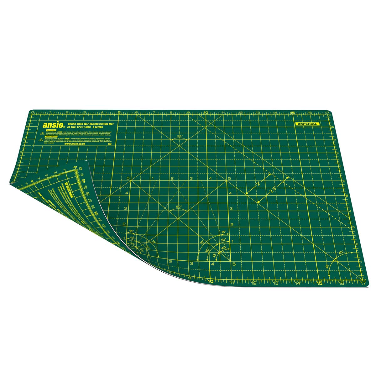 Buy ANSIO Craft Cutting Mat Self Healing A3 Double Sided 5 Layers