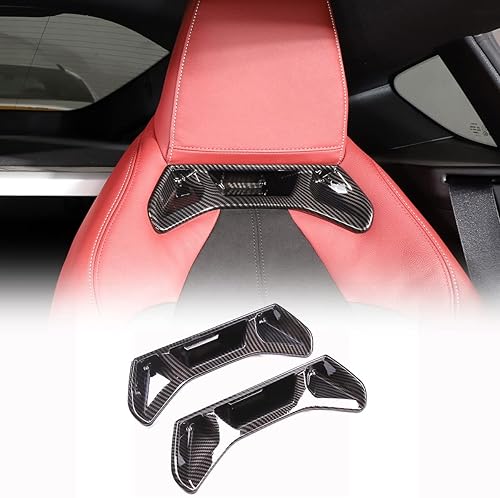 Fgtagtal Funda de respaldo de asiento de automóvil apta para Toyota Supra GR A90 A91 MK5 2019-2022 calcomanía de protección de respaldo de asiento