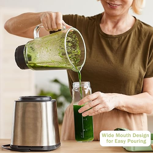 Miniatura 4 de Paquete de 8 Botellas de vidrio de 20 onzas con tapas herméticas, tarros reutilizables con escala, vasos de agua de viaje, tarro alto para jugo,