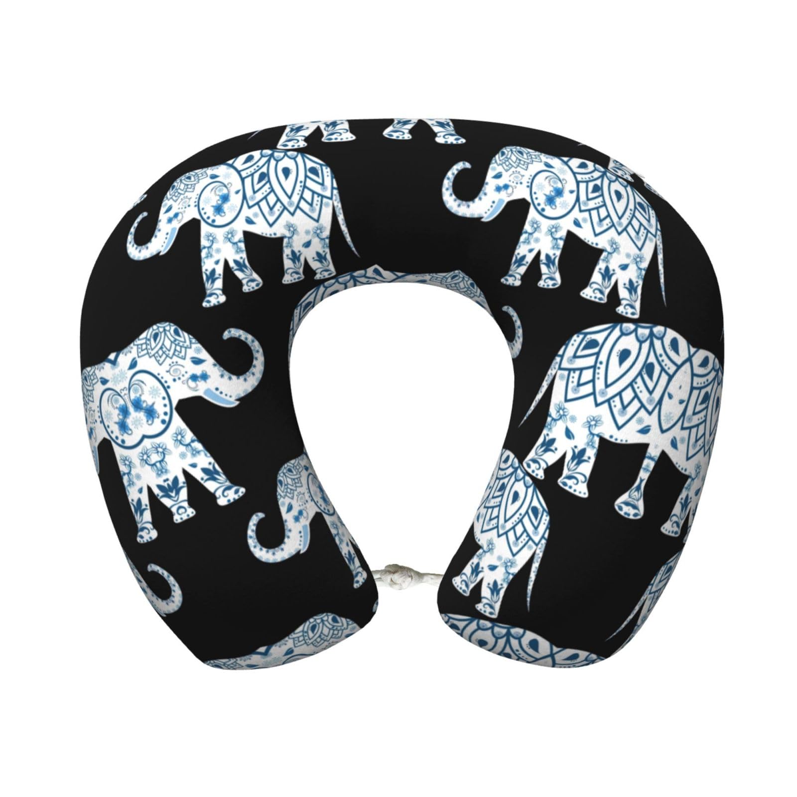 Oreiller de voyage éléphant en mousse à mémoire de forme pour bureau