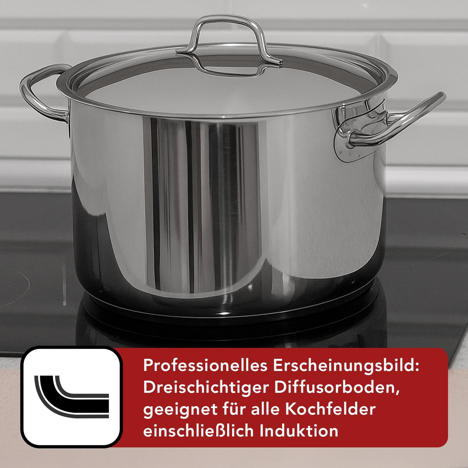 Baumalu MAESTRO koekenpan 32 cm licht gietijzer inductie