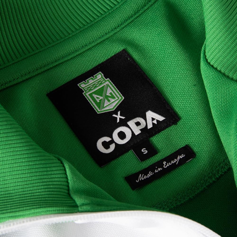 Copa - Chaqueta de entrenamiento - Fútbol - Hombre - Atlético Nacional años 80 - Verde - 50% algodón - 50% poliéster