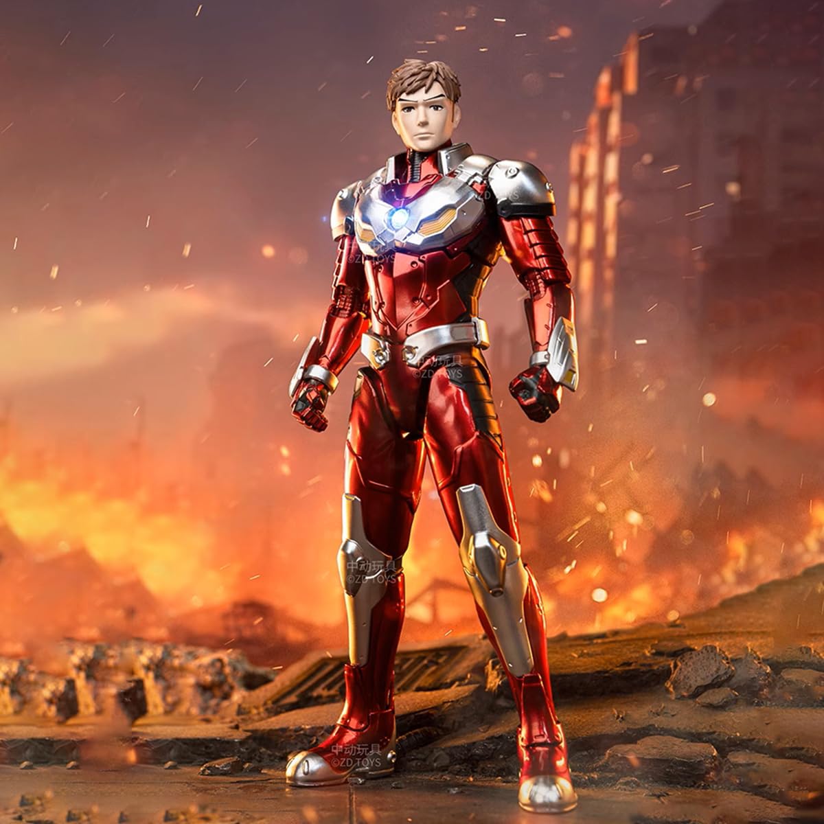 HiPlay ZD Toys 1/10 Ultraman Taro UA-A05 Figurines d'action
