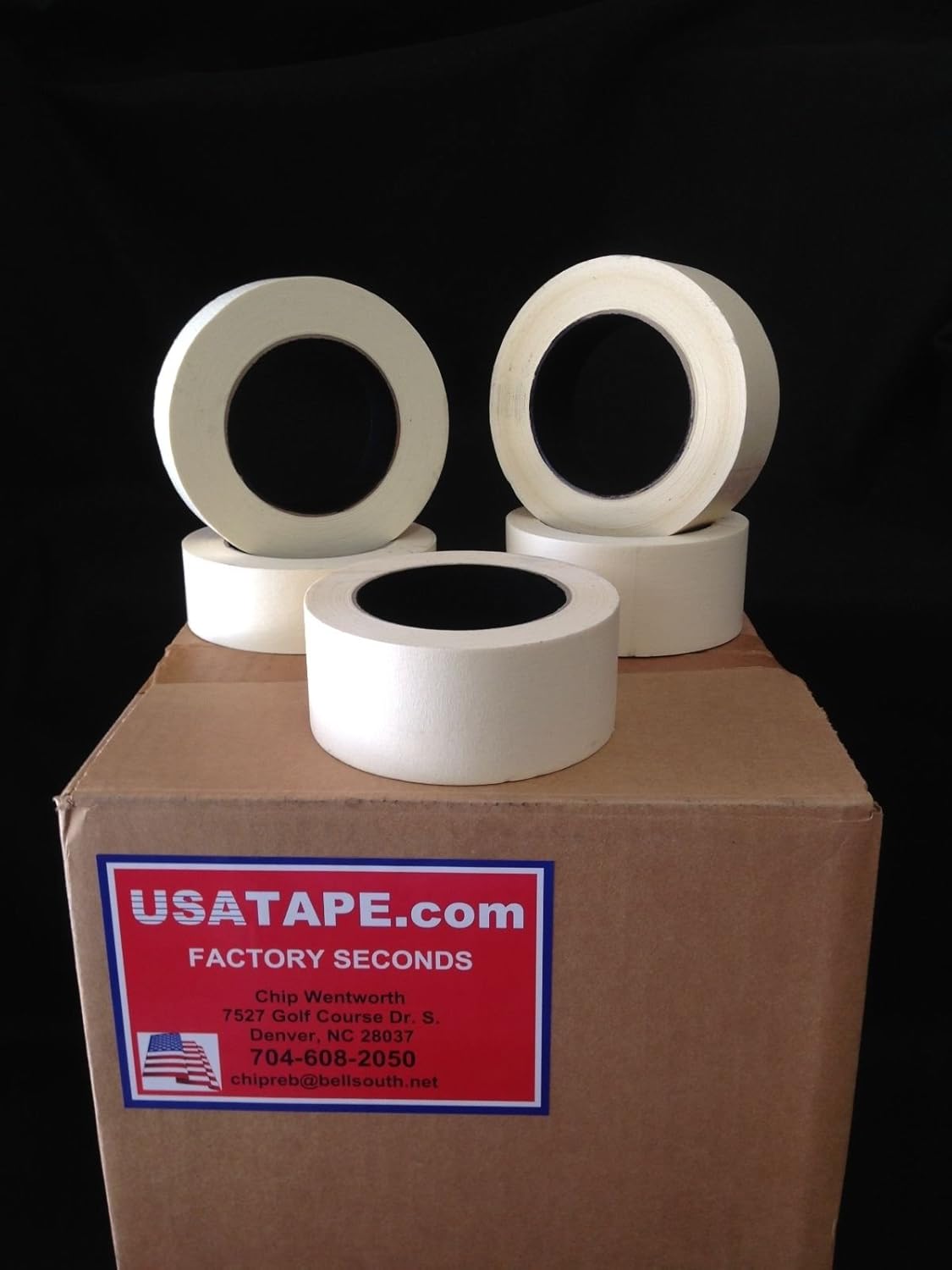 Lot of 24 Rolls 2" X 60 Yrds General Purpose Painters Masking Tape